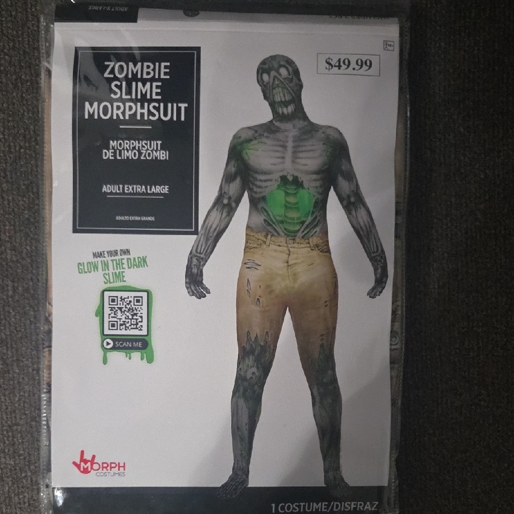 *BRAND NEW* Morphsuit Zombie Slime Costume